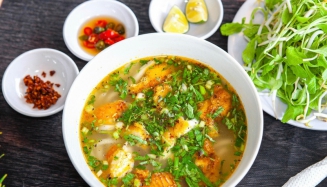 Đậm đà hương vị quê bánh canh Cá Lóc Quảng Trị